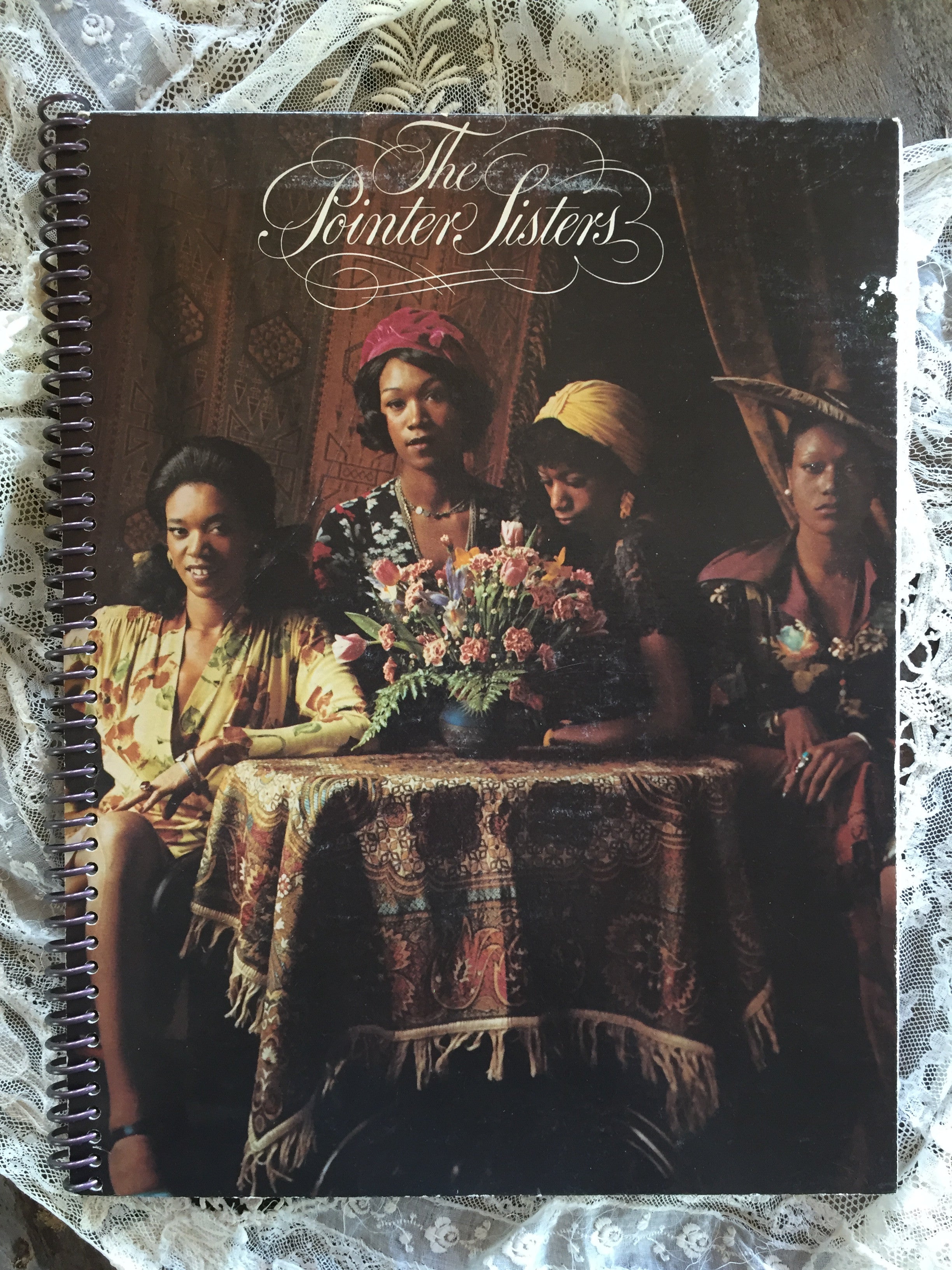 Pointer Sisters Recycled Album Cover Notebook