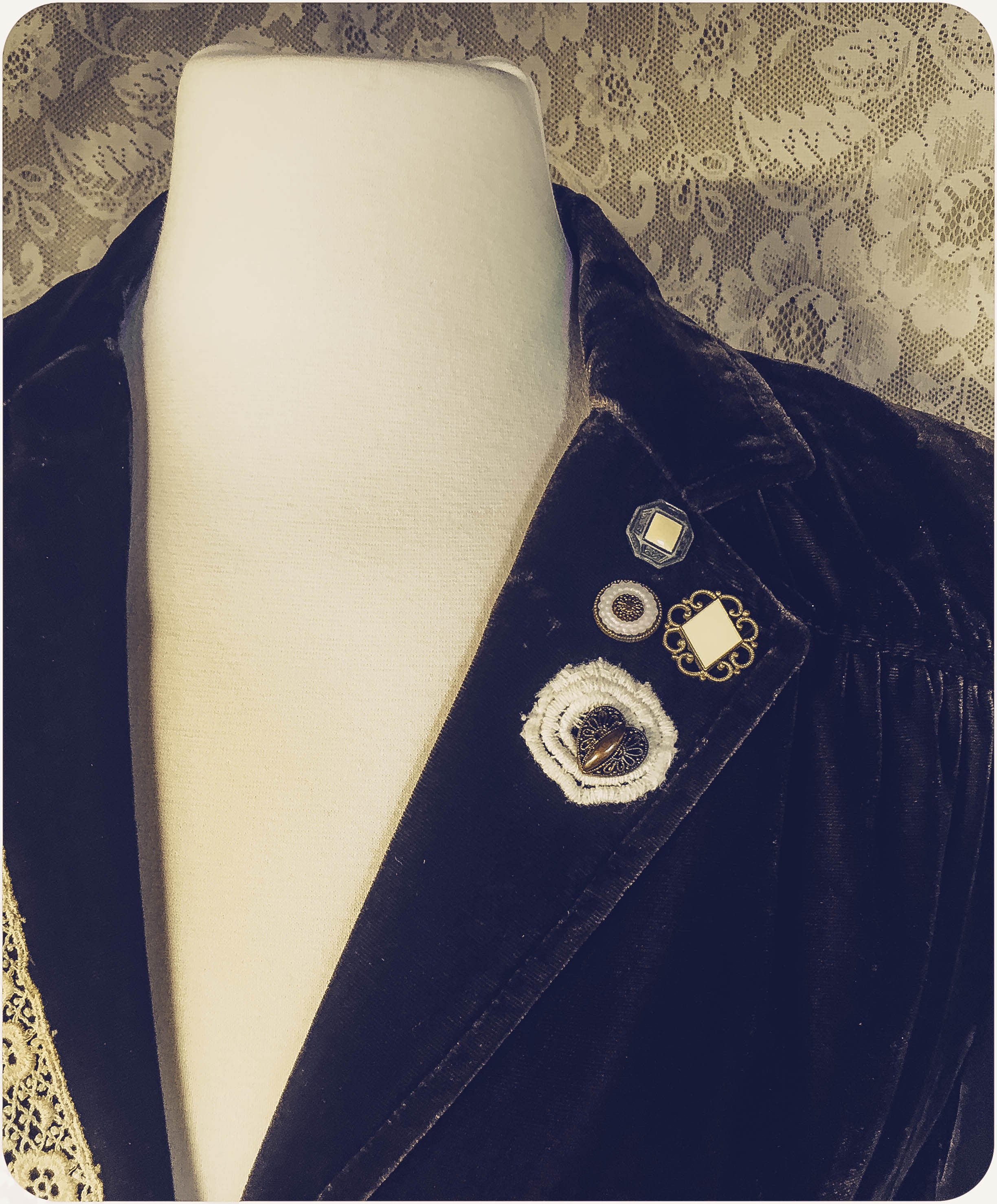 Victorian hotsell velvet jacket