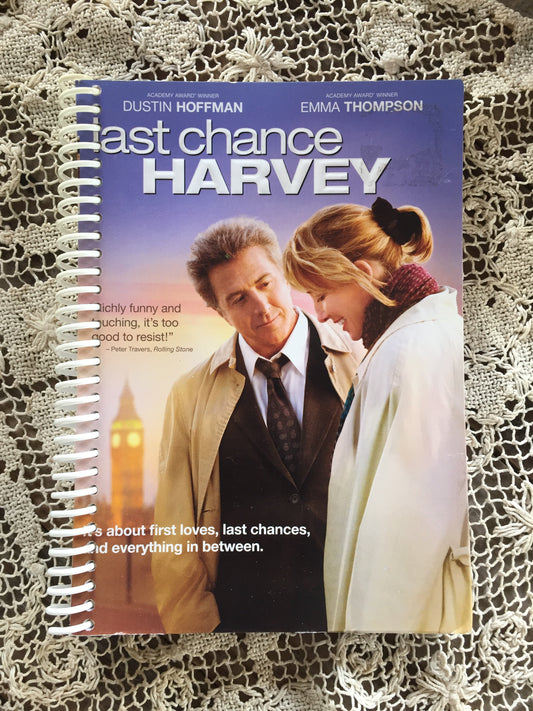 Last Chance Harvey Recycled Movie Cover Notebook