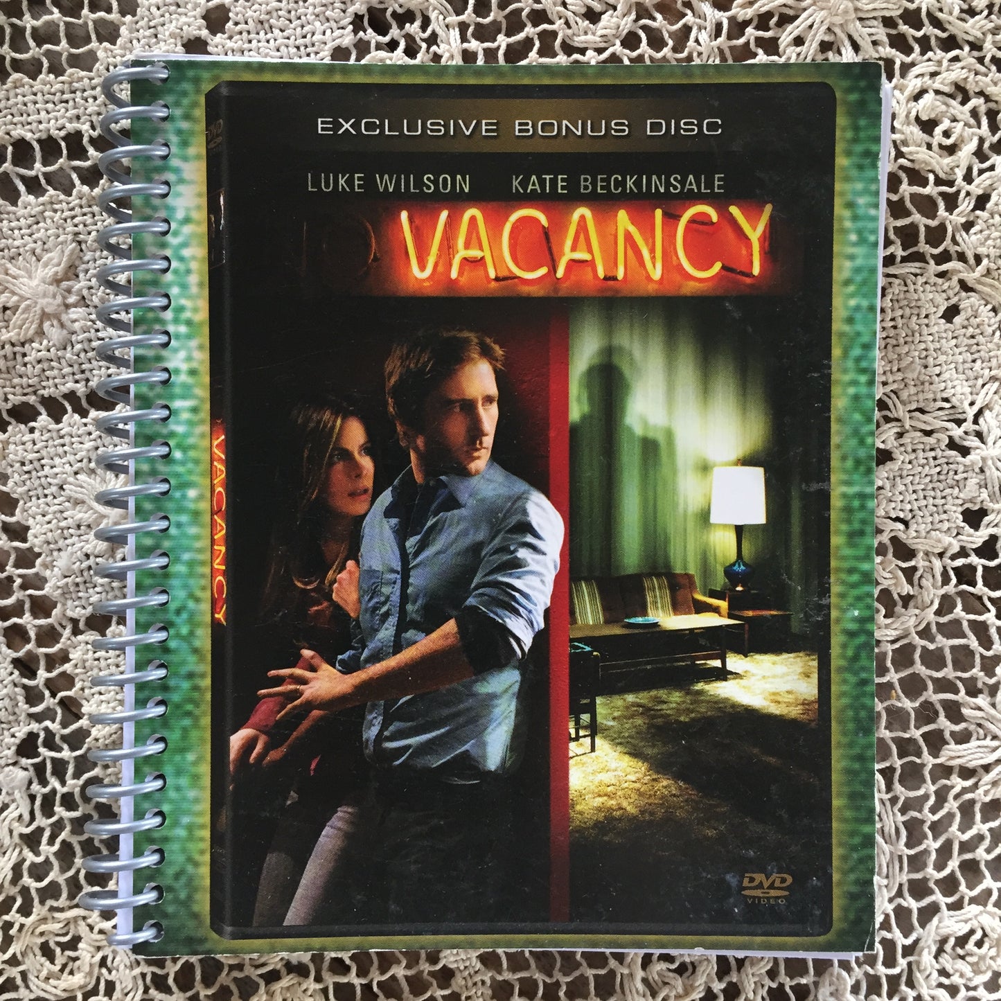 Vacancy Recycled Movie Cover Notebook