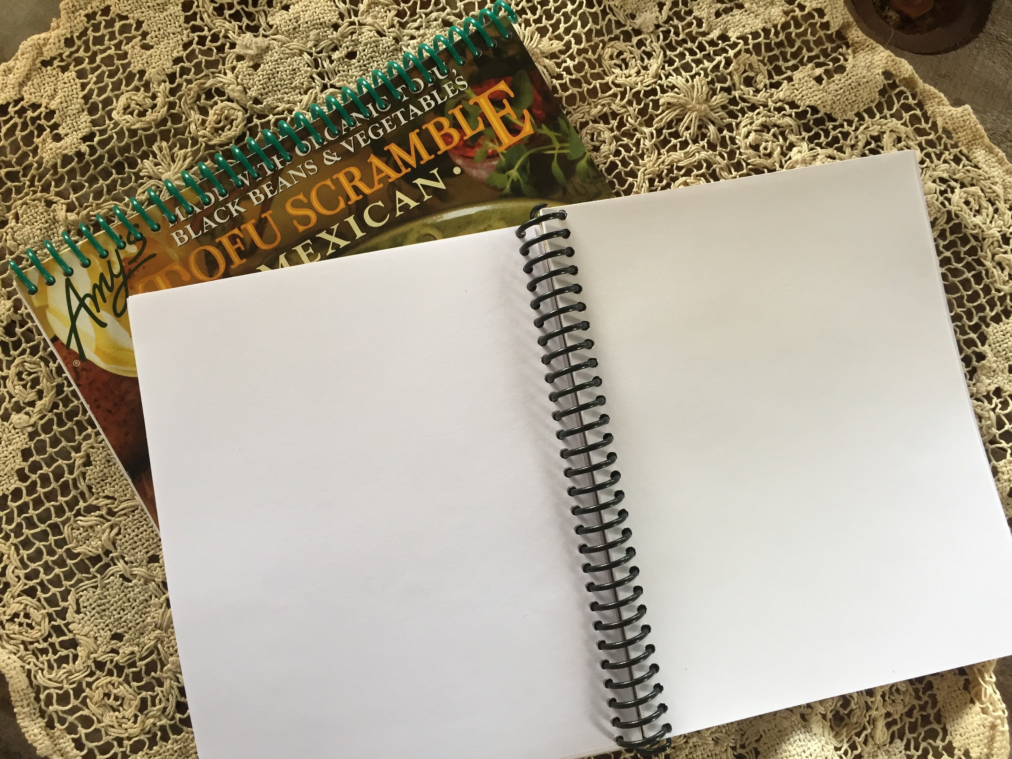 Amy's Mexican Tofu Scramble Recycled Notebook