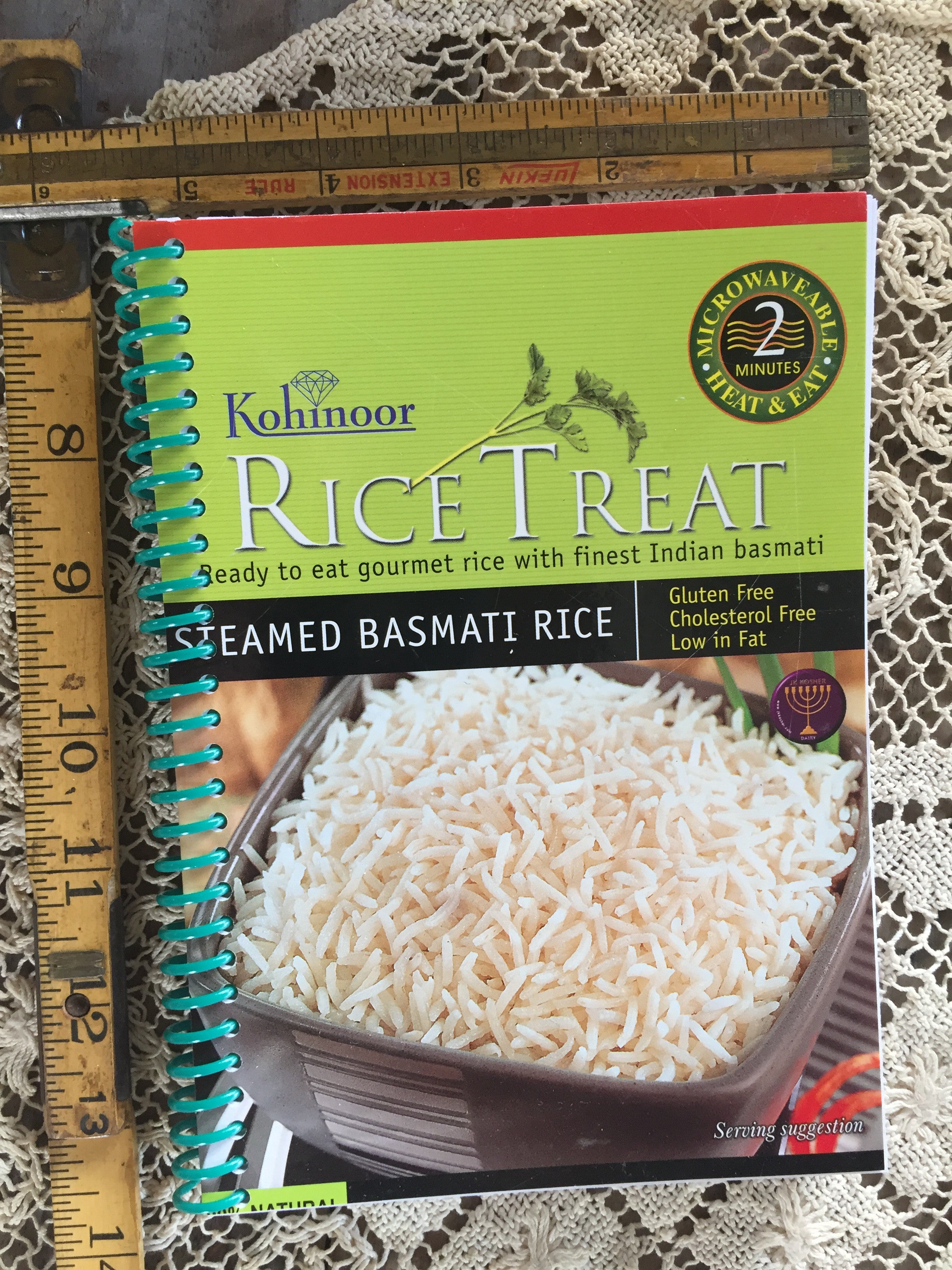Kohinoor Basmati Rice Recycled Notebook