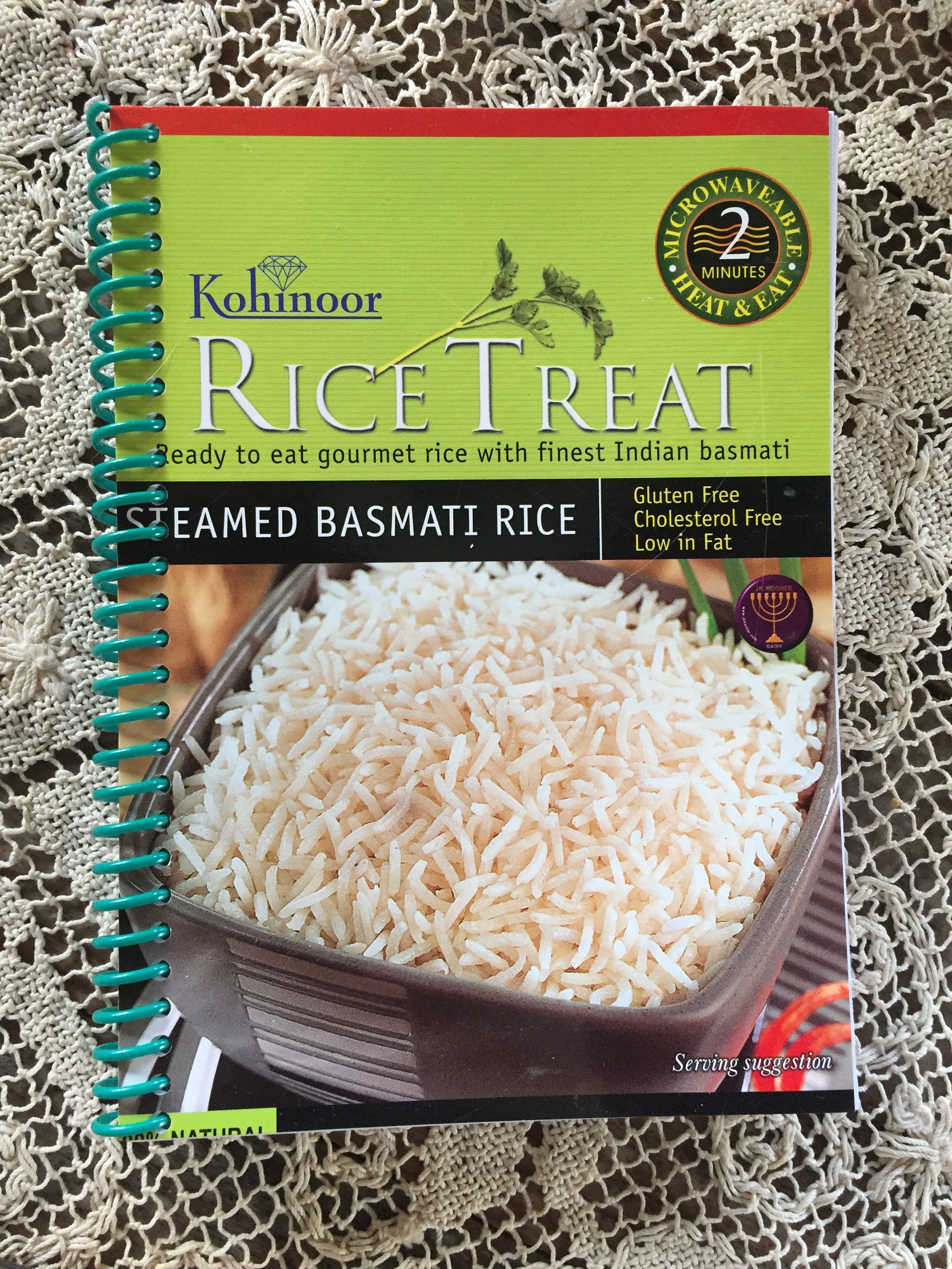 Kohinoor Basmati Rice Recycled Notebook