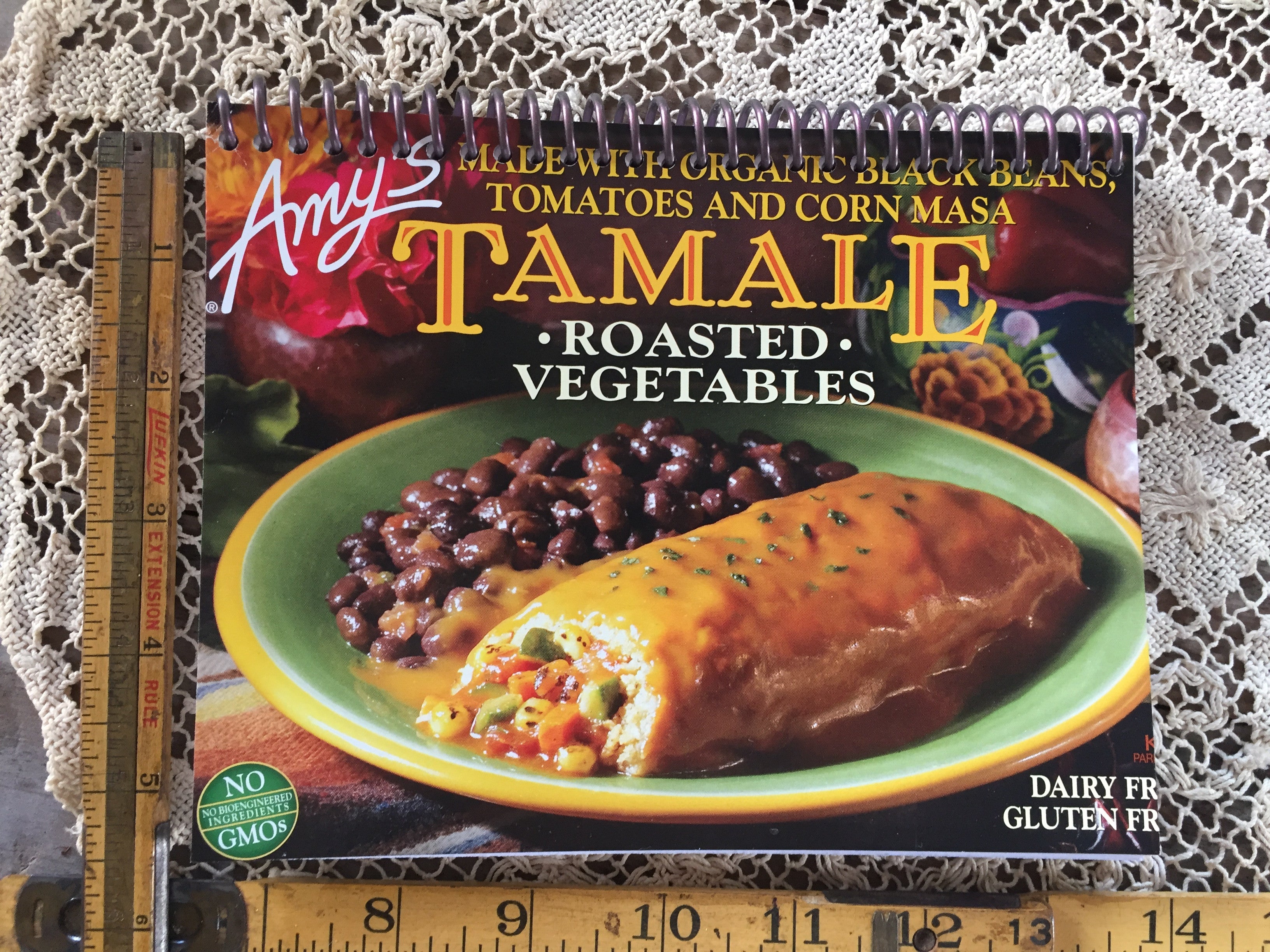 Amy's Tamale Dinner Recycled Notebook