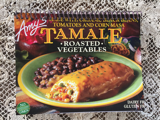 Amy's Tamale Dinner Recycled Notebook