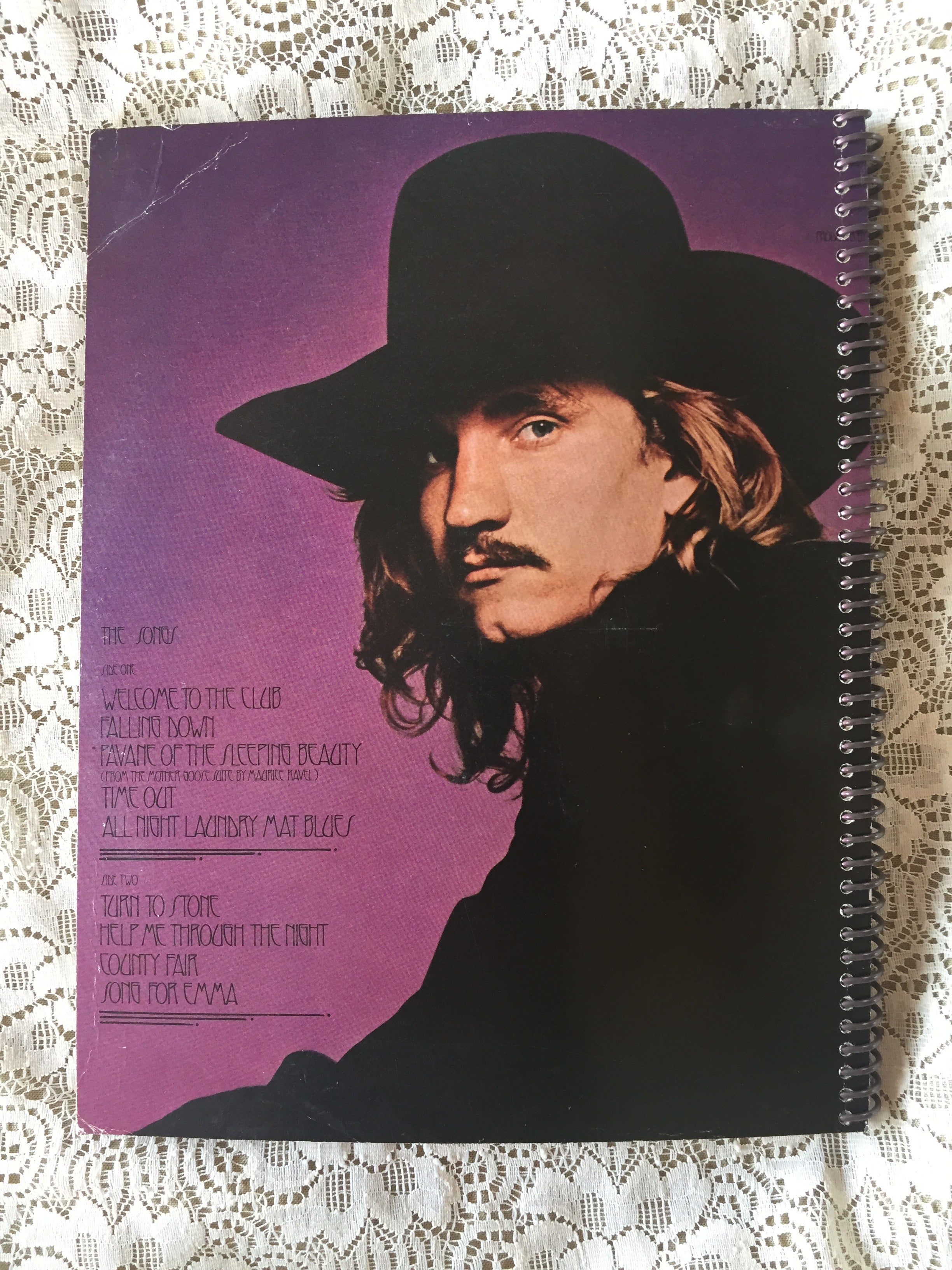 Joe Walsh Recycled Album Cover Notebook