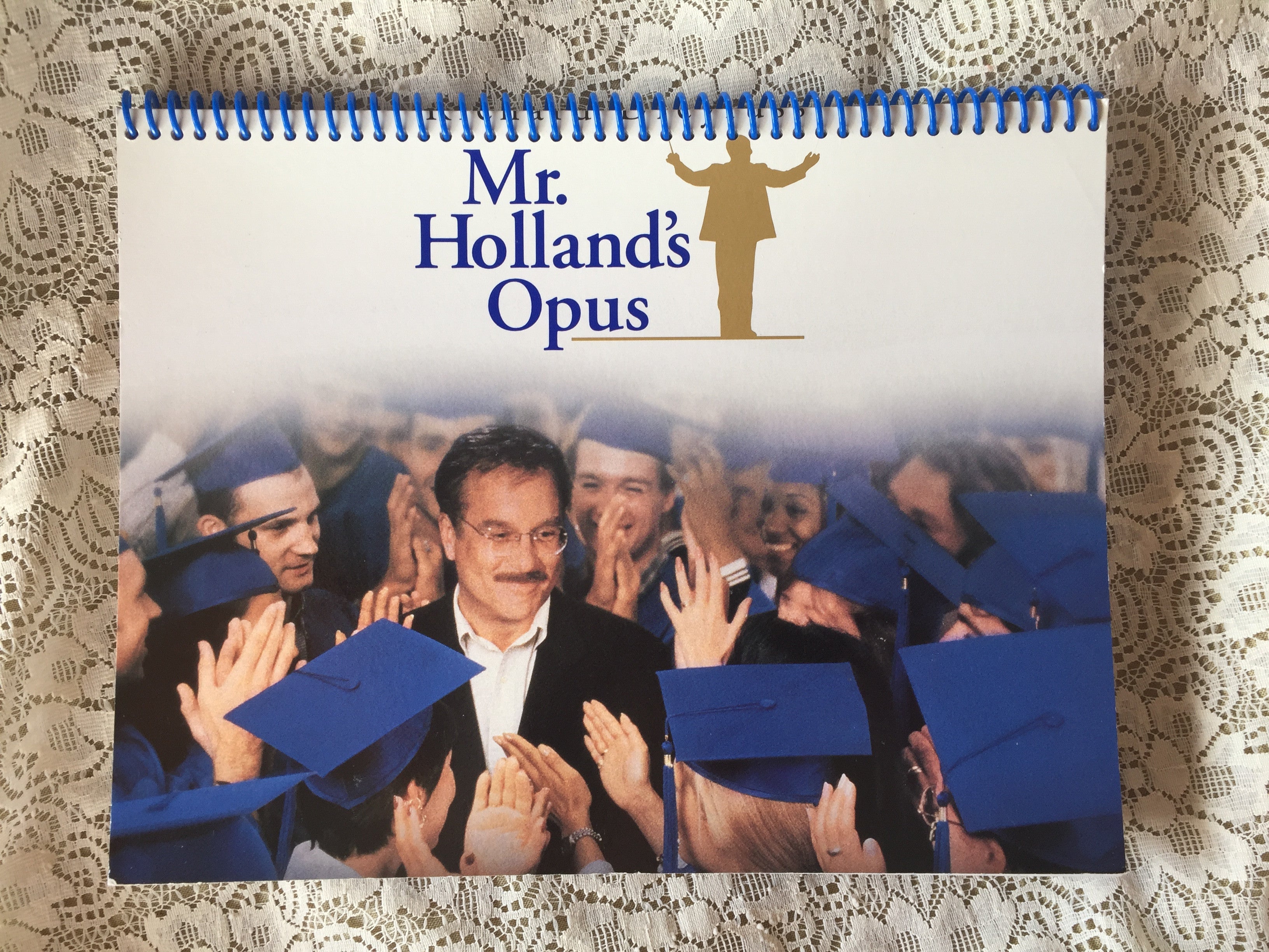 Mr Holland's Opus Recycled Album Cover Notebook