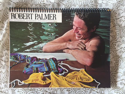 Robert Palmer Recycled Album Cover Notebook