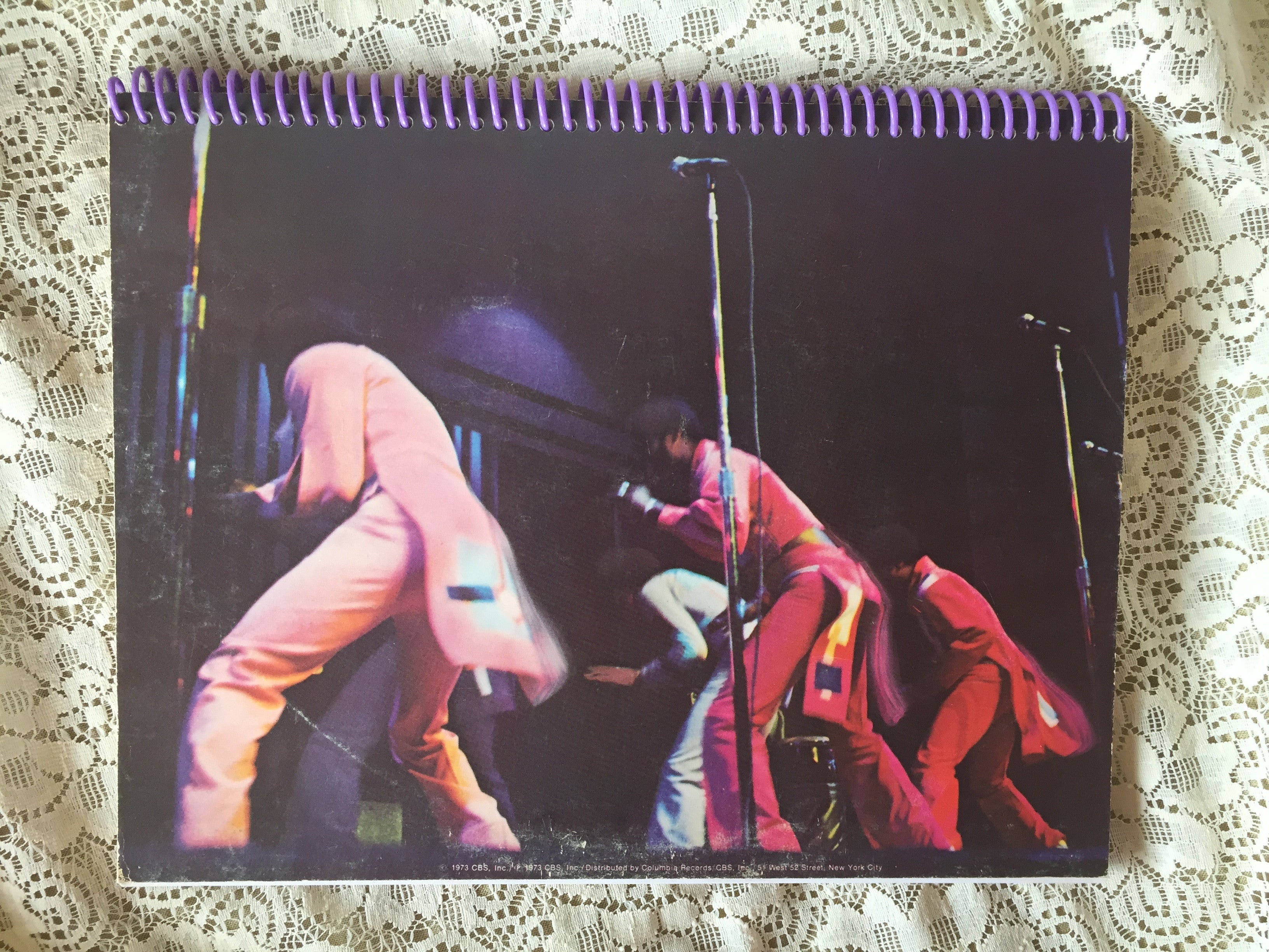 Harold Melvin and the Blue Notes Recycled Album Cover Notebook