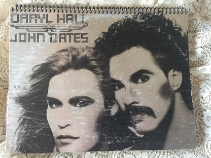 Daryl Hall and John Oates Recycled Album Cover Notebook