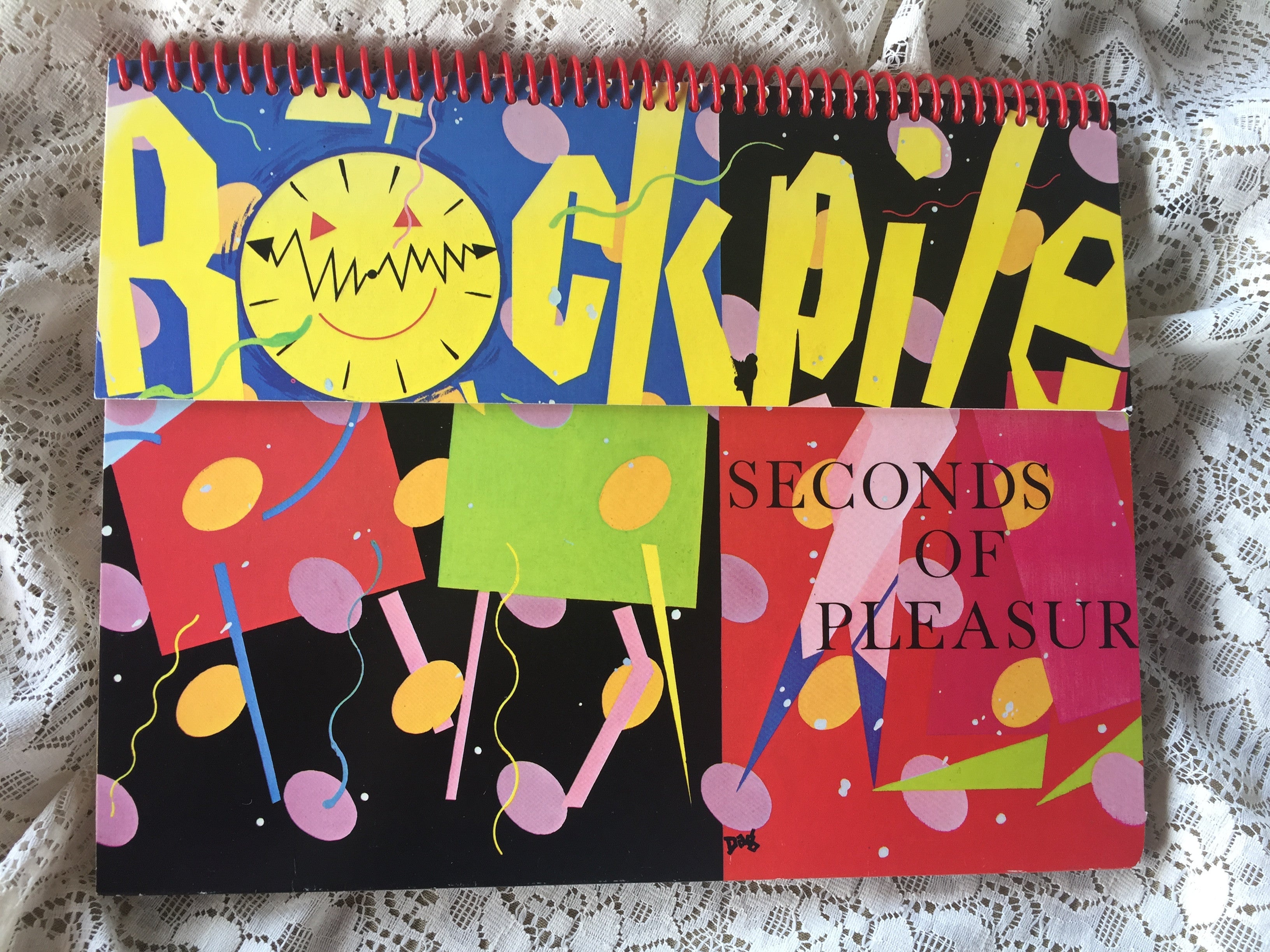 Rockpile Recycled Album Cover Notebook