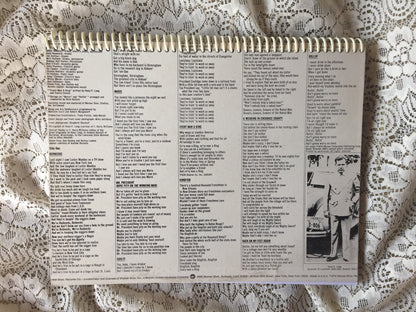 Randy Newman Recycled Album Cover Notebook RARE
