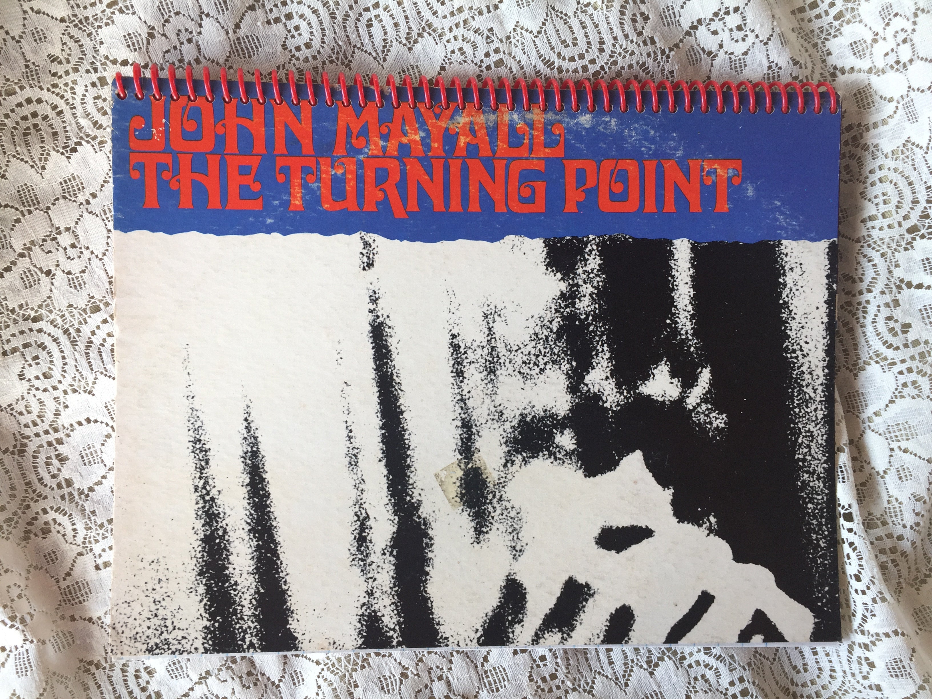 John Mayall The Turning Point Recycled Album Cover Notebook