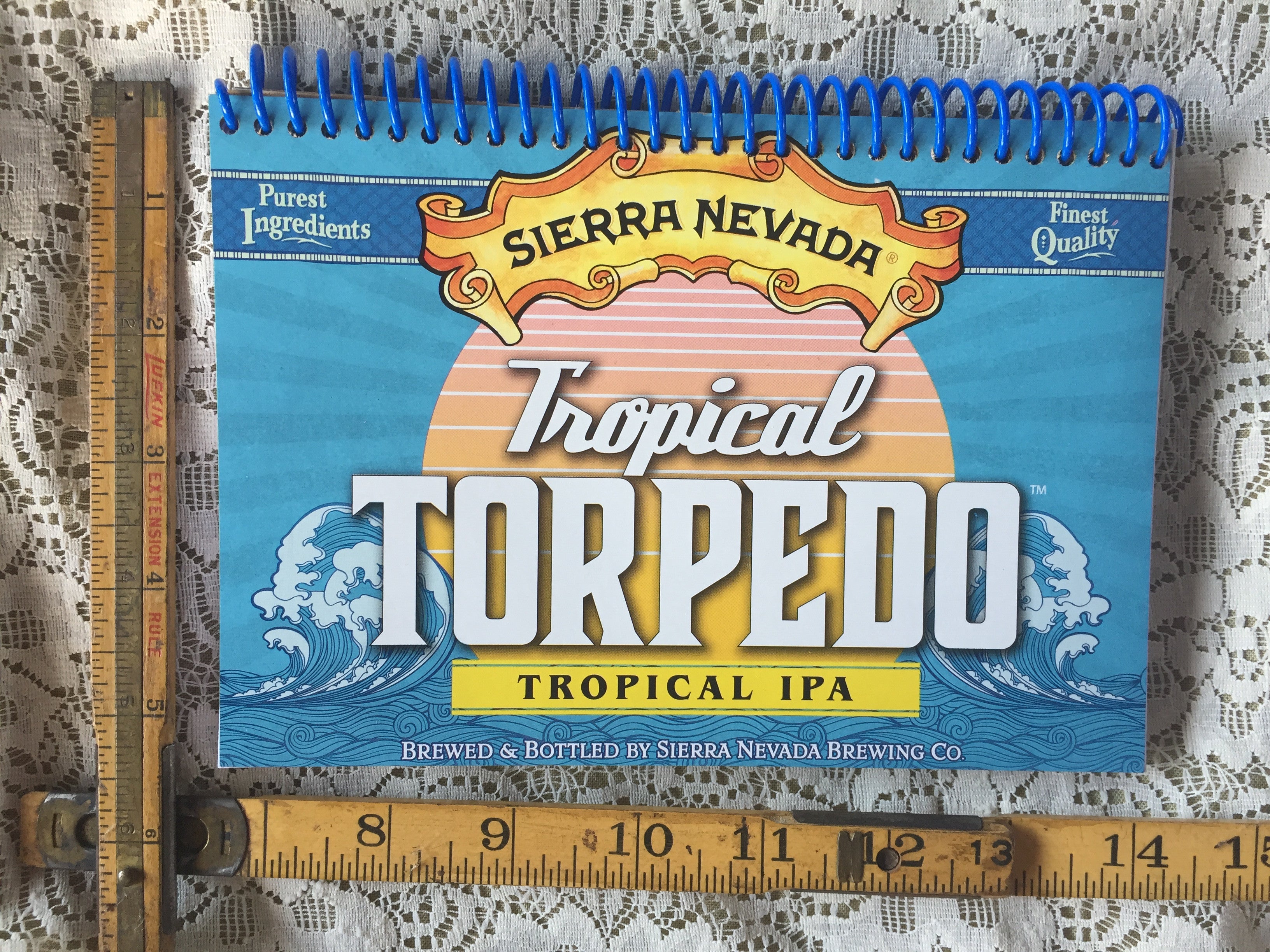 Sierra Nevada Tropical Torpedo Recycled Beer Carton Notebook