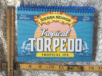 Sierra Nevada Tropical Torpedo Recycled Beer Carton Notebook