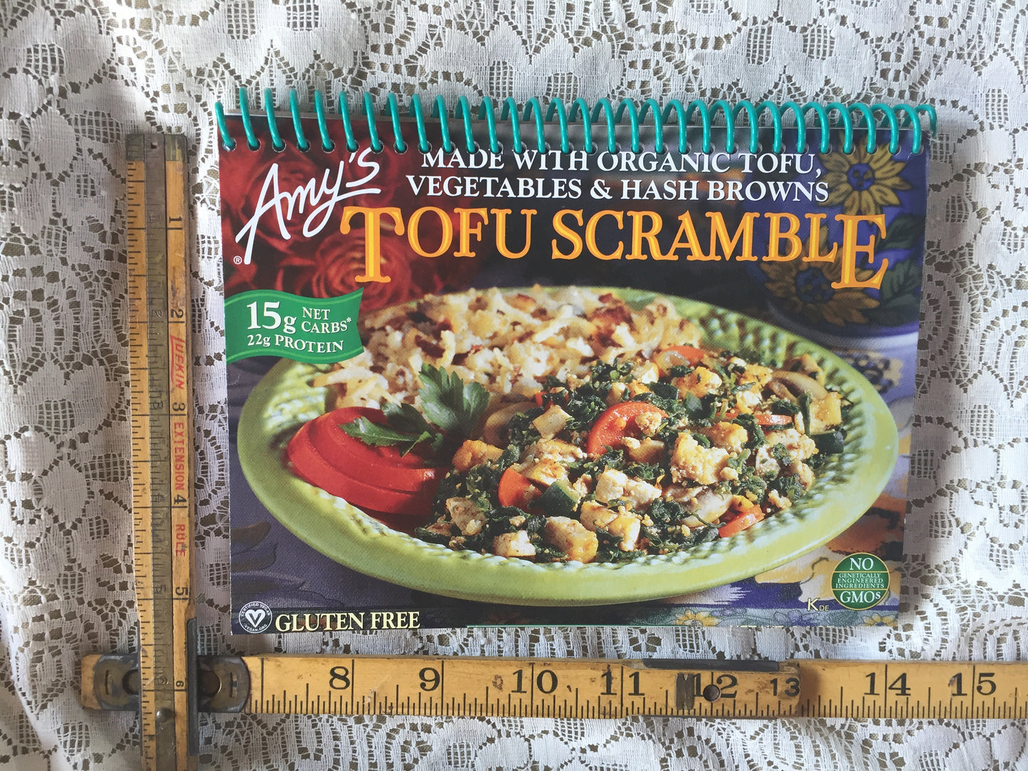 Amy's Tofu Scramble Recycled Notebook