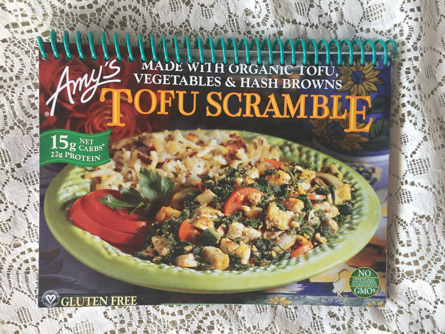 Amy's Tofu Scramble Recycled Notebook