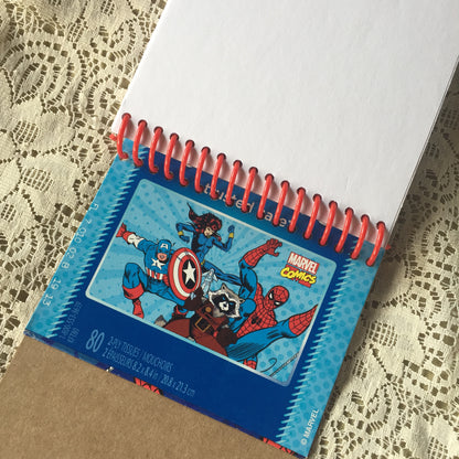 Kids Comics Recycled Notebook