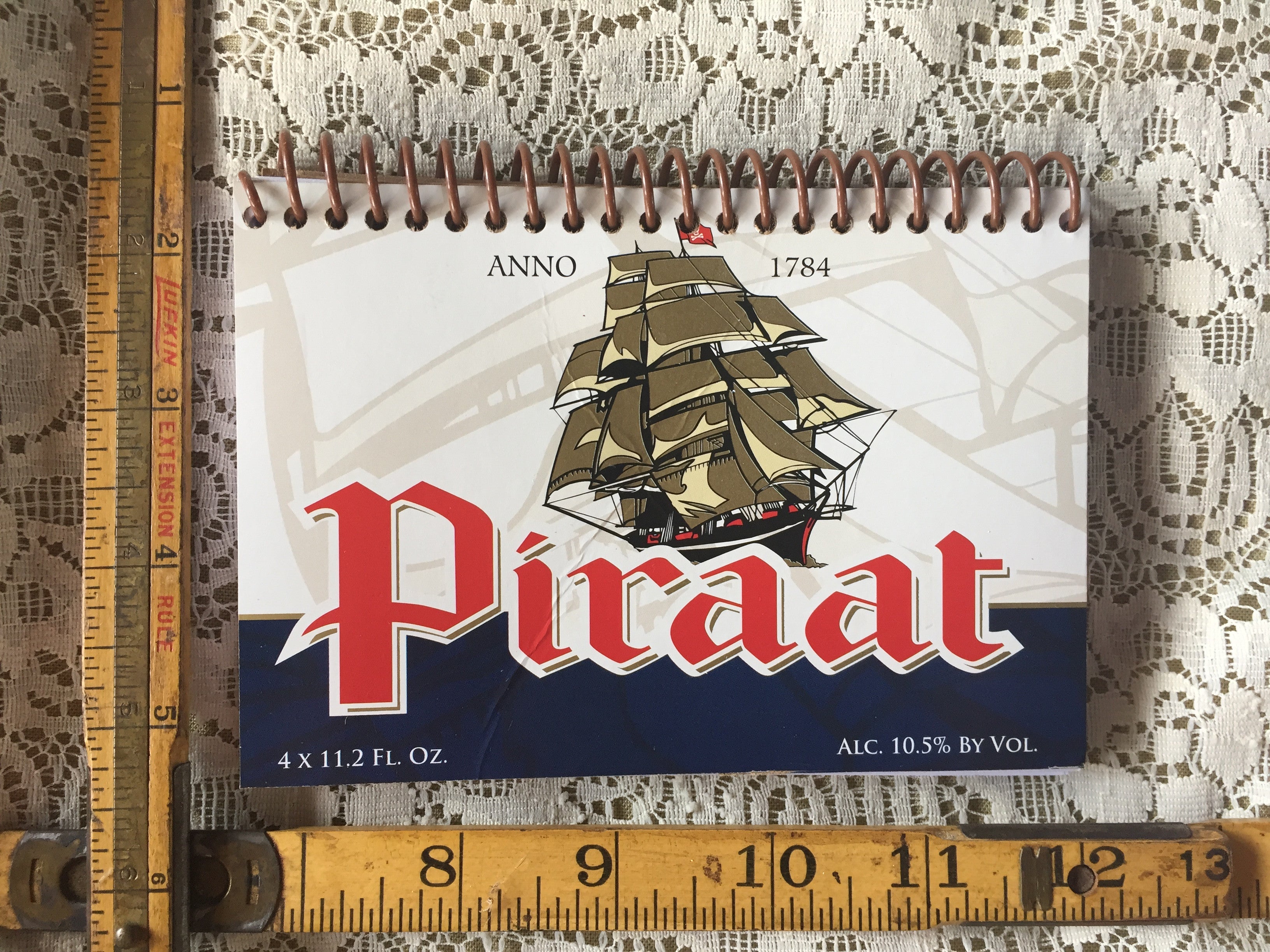 Piraat Recycled Beer Carton Notebook