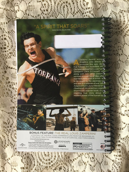 Unbroken Recycled Movie Cover Notebook